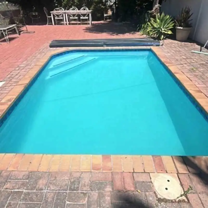 Balanced swimming pool water care result